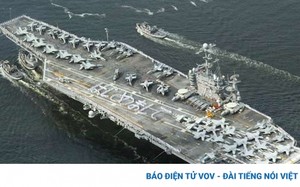 Tàu sân bay USS George Washington của Mỹ sắp có mặt tại Nhật Bản